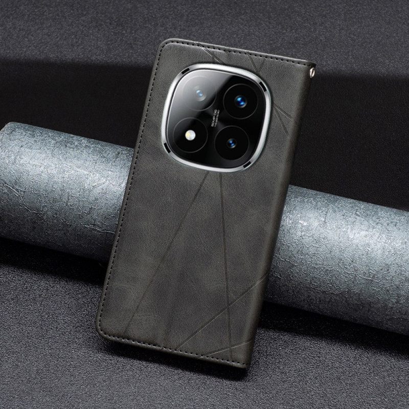 Folio-hoesje Xiaomi Redmi Note 14 Pro 4g Geometrisch