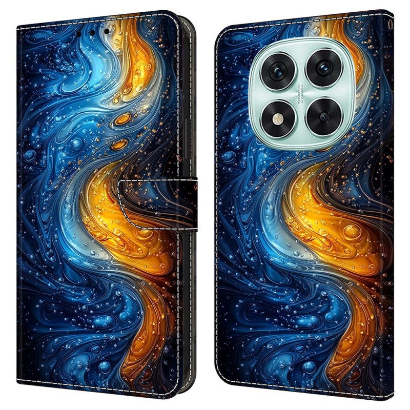 Folio-hoesje Xiaomi Redmi Note 14 Pro 4g Vloeibaar Patroon