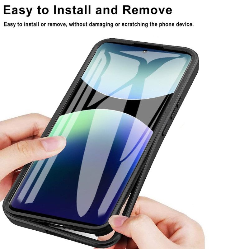 Hoesje Xiaomi Redmi Note 14 Pro 4g Hybride Met Schermbeschermer