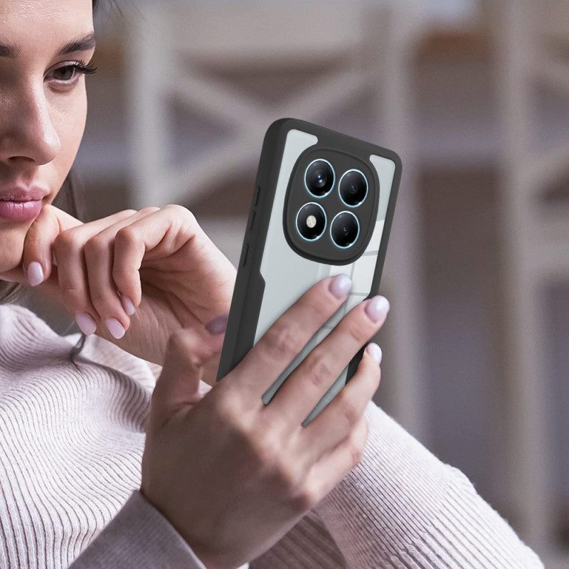 Hoesje Xiaomi Redmi Note 14 Pro 4g Hybride Met Schermbeschermer