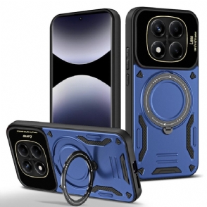 Hoesje Xiaomi Redmi Note 14 Pro 4g Magnetische Draaibare Standaard Bescherming Hoesje