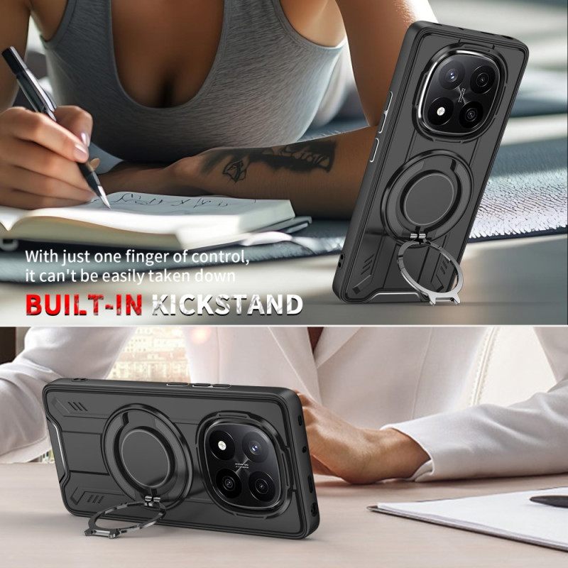 Hoesje Xiaomi Redmi Note 14 Pro 4g Magsafe-compatibel Met Draaibare Standaard