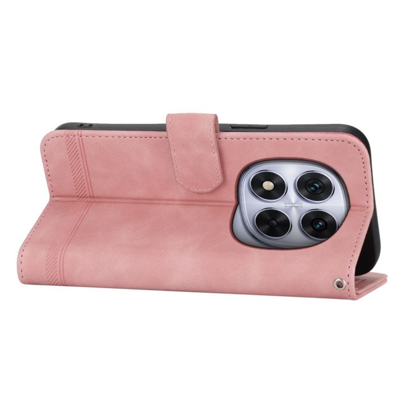 Leren Hoesje Voor Xiaomi Redmi Note 14 Pro 4g Dierfeng