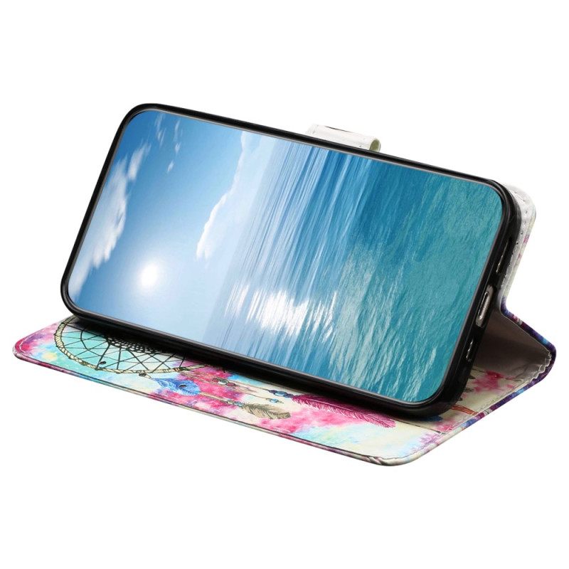 Leren Hoesje Voor Xiaomi Redmi Note 14 Pro 4g Dromenvanger