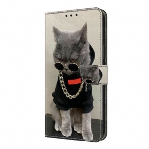 Leren Hoesje Voor Xiaomi Redmi Note 14 Pro 4g Yo-kat