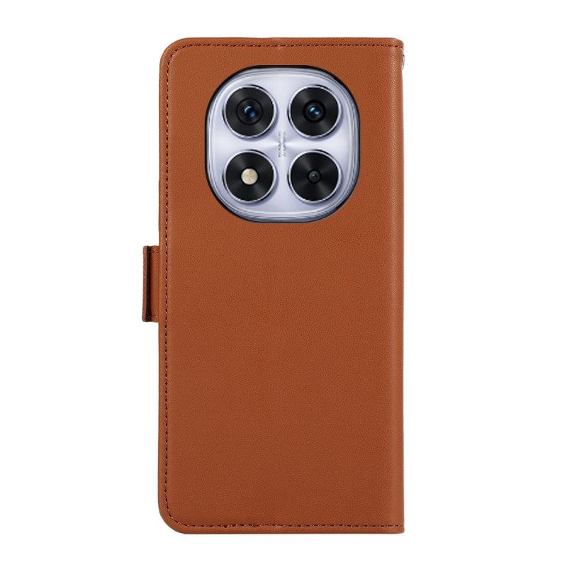 Leren Hoesje Xiaomi Redmi Note 14 Pro 4g Abeel Rfid-bescherming Bescherming Hoesje