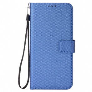 Leren Hoesje Xiaomi Redmi Note 14 Pro 4g Diamanttextuur