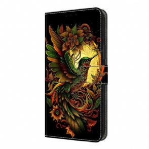 Leren Hoesje Xiaomi Redmi Note 14 Pro 4g Leeuwerik Bescherming Hoesje