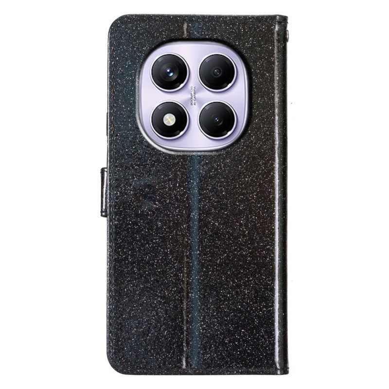 Leren Hoesje Xiaomi Redmi Note 14 Pro 4g Pailletten