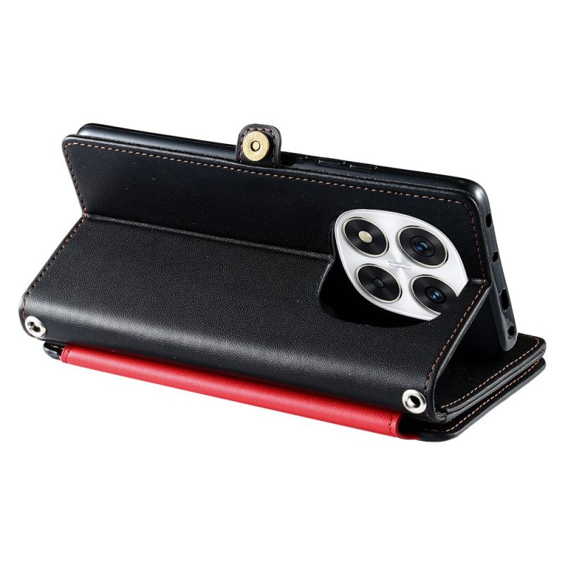 Leren Hoesje Xiaomi Redmi Note 14 Pro 4g Premium Bescherming Hoesje