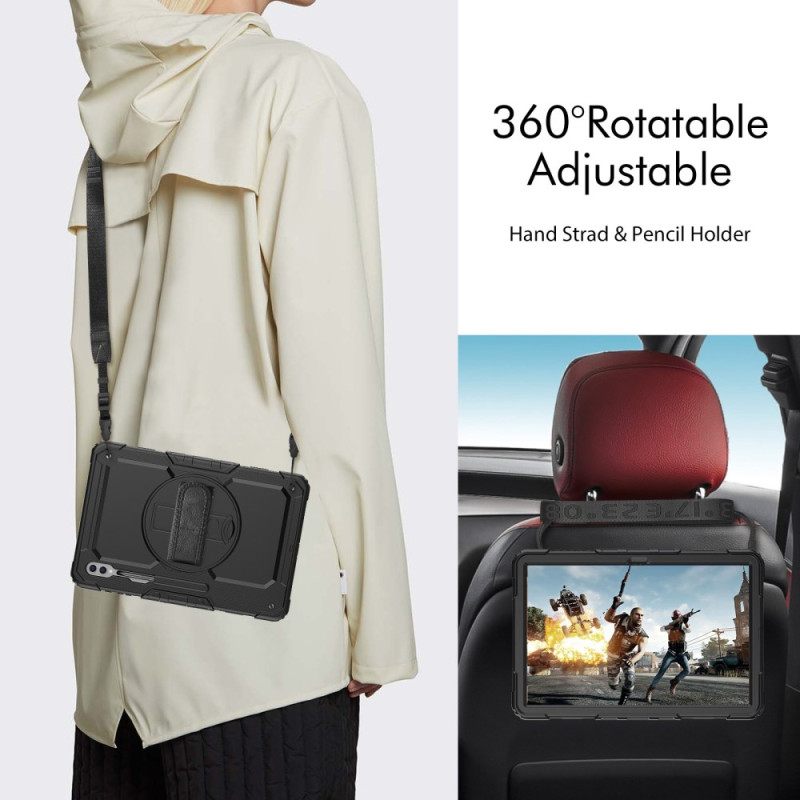 Hoesje Samsung Galaxy Tab S10 Ultra Standaard En Schermbeschermer