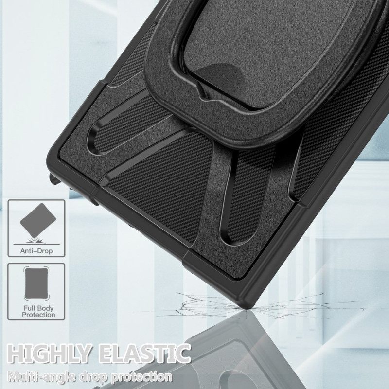 Hoesje Samsung Galaxy Tab S10 Ultra X910 Standaard En Grip Bescherming Hoesje