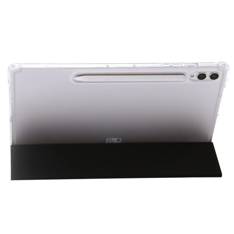 Samsung Galaxy Tab S10 Ultra Drievoudig Opvouwbaar En Transparante Achterkant