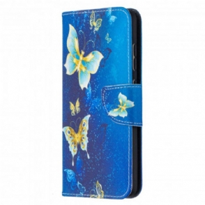 Folio-hoesje voor Samsung Galaxy A52 4G / A52 5G / A52s 5G Vlinders Koningen