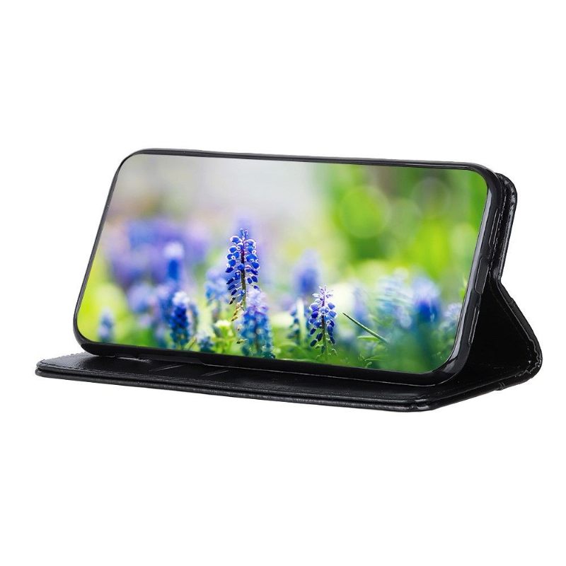Cover voor Xiaomi Redmi 10 Simon Kunstleer Klinknagels