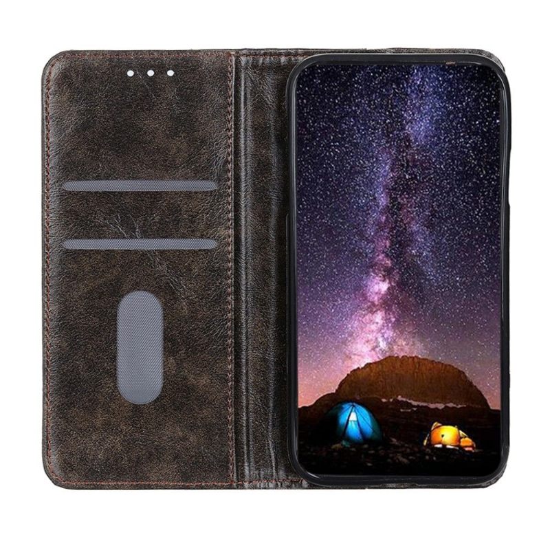 Cover voor Xiaomi Redmi 10 Simon Kunstleer Klinknagels