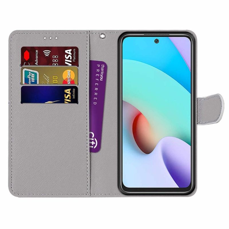 Flip Case voor Xiaomi Redmi 10 Radioactief Symbool