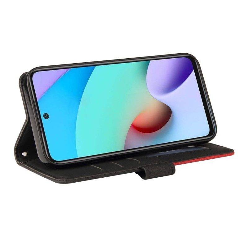Folio-hoesje voor Xiaomi Redmi 10 Bicolor Artistiek