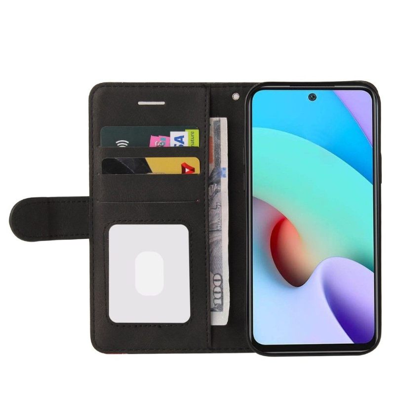 Folio-hoesje voor Xiaomi Redmi 10 Bicolor Artistiek