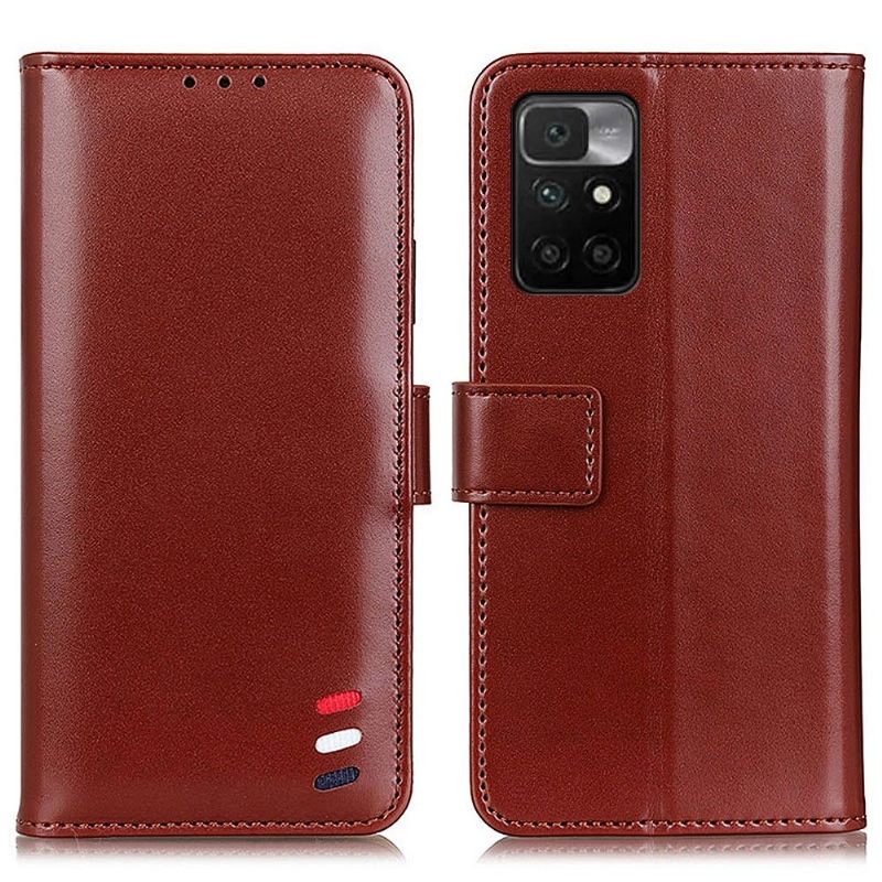 Folio-hoesje voor Xiaomi Redmi 10 Driekleurige Melodie