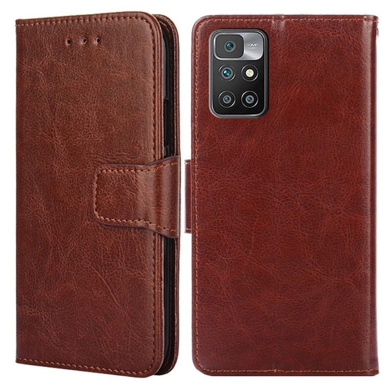 Folio-hoesje voor Xiaomi Redmi 10 Kunstleer Kaarthouder Folio