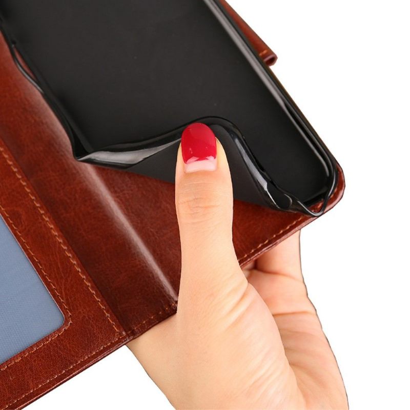 Folio-hoesje voor Xiaomi Redmi 10 Kunstleer Kaarthouder Folio