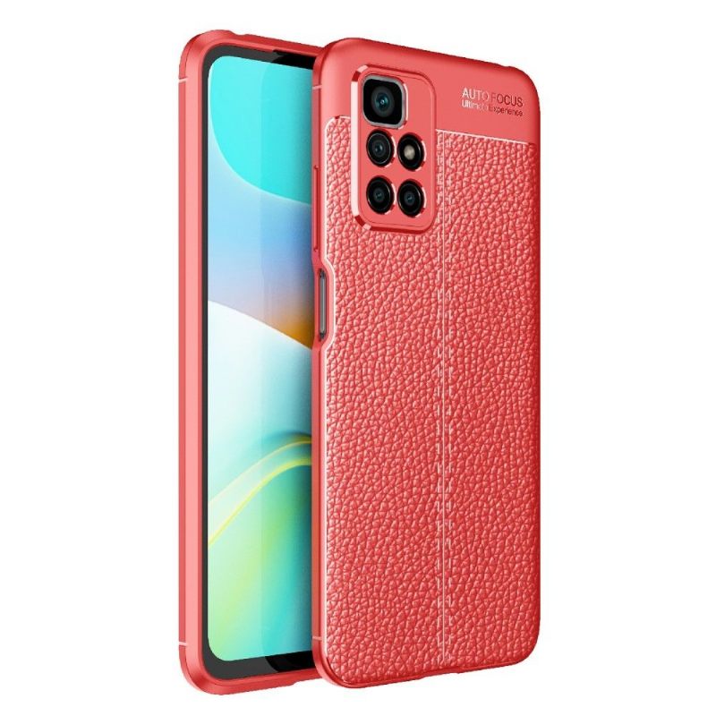 Hoesje voor Xiaomi Redmi 10 Slang Met Korrelige Afwerking