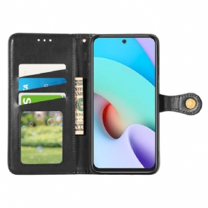 Leren Hoesje voor Xiaomi Redmi 10 Bescherming Indila Kunstleren Kaarthouder