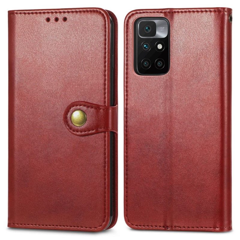 Leren Hoesje voor Xiaomi Redmi 10 Bescherming Indila Kunstleren Kaarthouder
