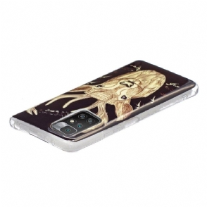 Telefoonhoesje voor Xiaomi Redmi 10 Bescherming Lichtgevende Eland