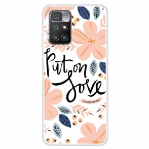 Telefoonhoesje voor Xiaomi Redmi 10 Doe Liefde Aan