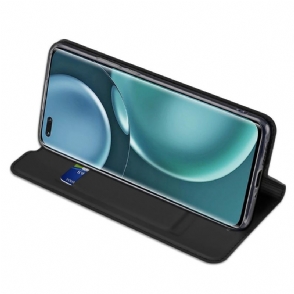 Folio-hoesje voor Honor Magic 4 Pro Zakelijk Satijneffect