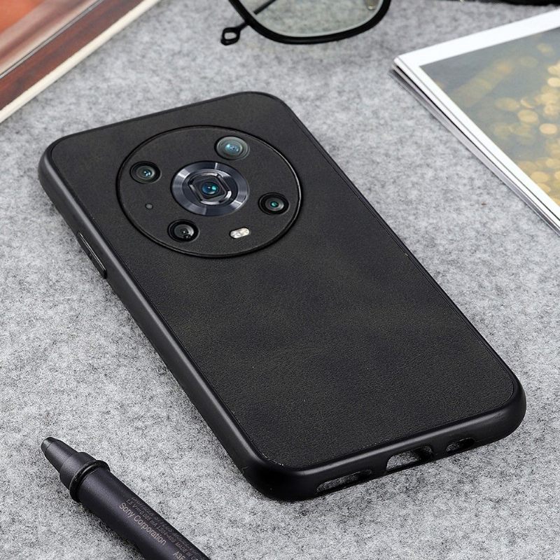 Hoesje voor Honor Magic 4 Pro Vintage Kunstleer Jazz