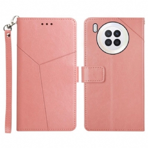 Flip Case voor Honor 50 Lite Dubbele Sluiting