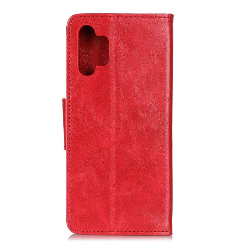Cover voor Samsung Galaxy A32 4G Edouard Kunstleer