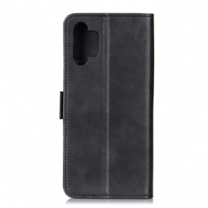 Cover voor Samsung Galaxy A32 4G Portemonnee Mat Kunstleer