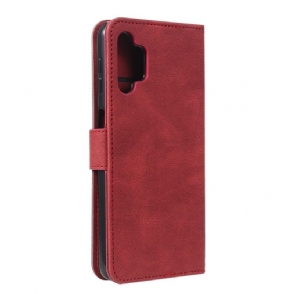 Flip Case voor Samsung Galaxy A32 4G Folio-hoesje Tweekleurig
