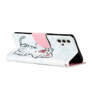 Folio-hoesje voor Samsung Galaxy A32 4G Chatinhoud