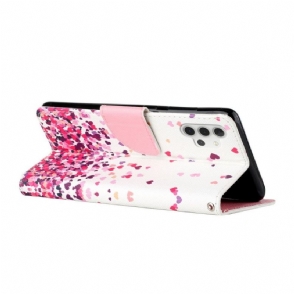 Folio-hoesje voor Samsung Galaxy A32 4G Hartpatronen