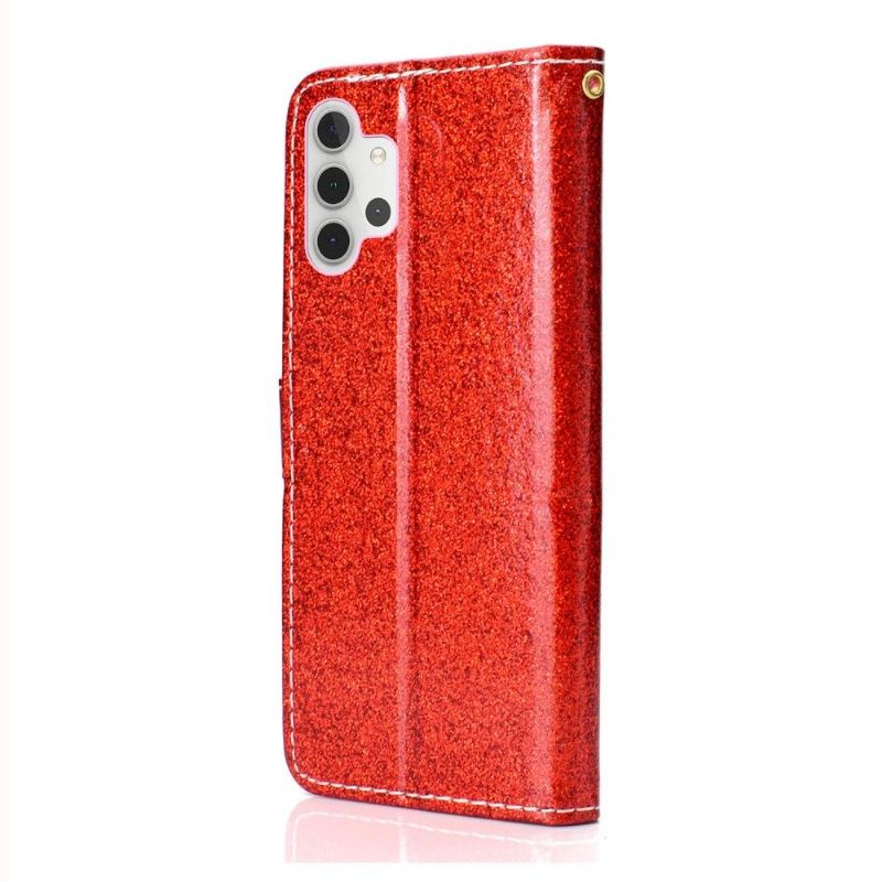 Folio-hoesje voor Samsung Galaxy A32 4G Kunstleer Pailletten