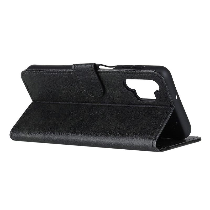 Folio-hoesje voor Samsung Galaxy A32 4G Marius Mat Leereffect