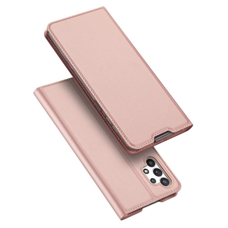Folio-hoesje voor Samsung Galaxy A32 4G Zakelijk Satijneffect