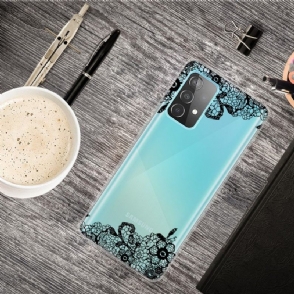 Hoesje voor Samsung Galaxy A32 4G Bloemenkant