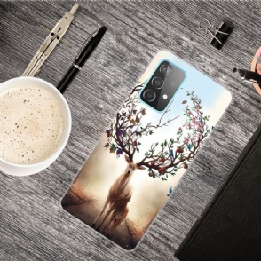 Hoesje voor Samsung Galaxy A32 4G Siliconen Hert