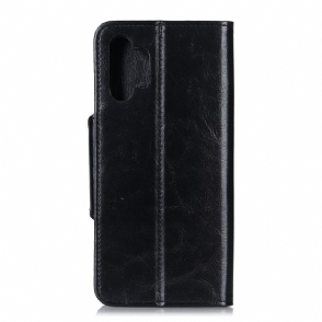 Leren Hoesje voor Samsung Galaxy A32 4G Bescherming Khazneh-ontwerp Essentieel