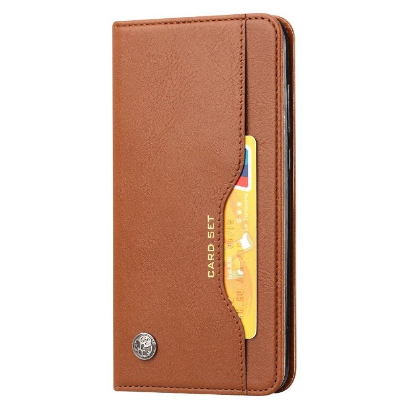 Folio-hoesje voor Xiaomi Mix 4 Leren Effect Stand Case