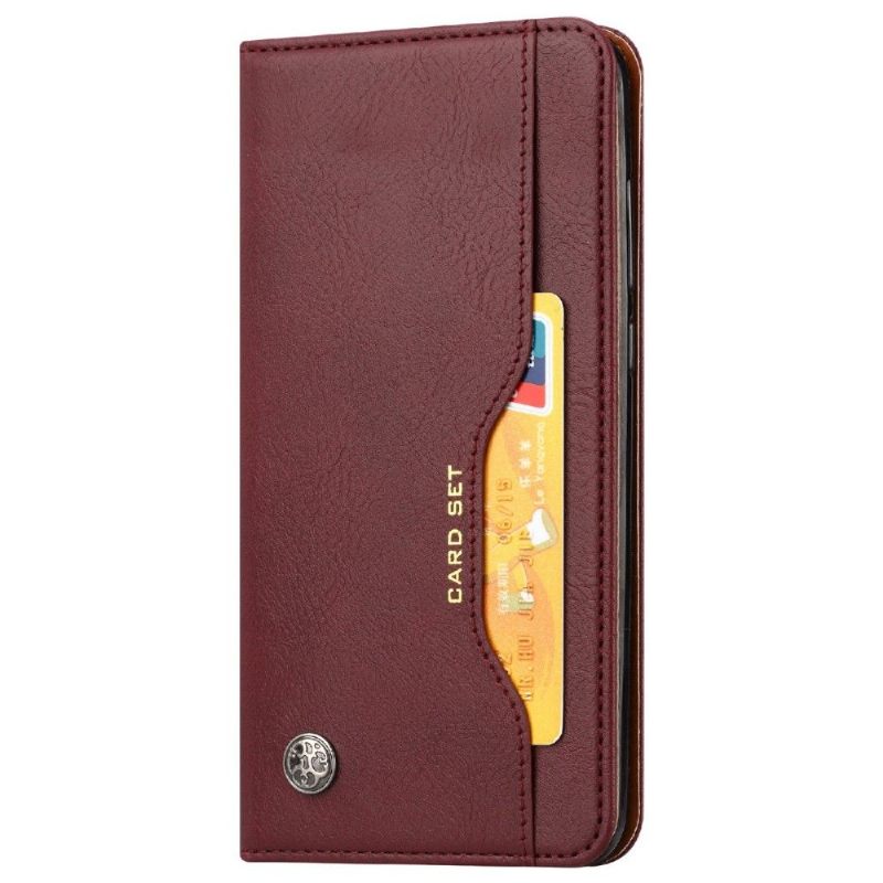 Folio-hoesje voor Xiaomi Mix 4 Leren Effect Stand Case
