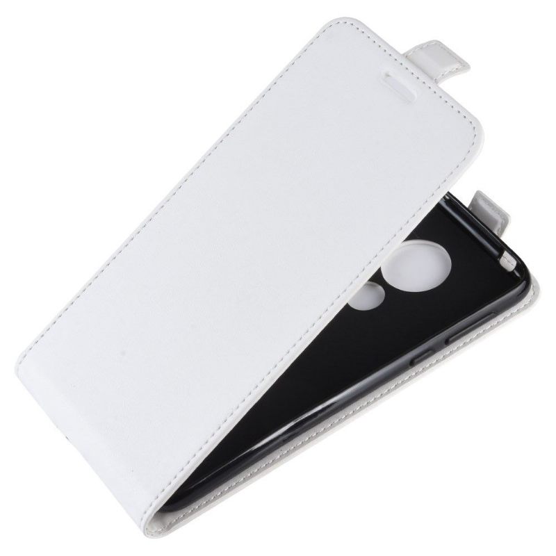 Cover voor Motorola Moto G7 Power Folio-hoesje Kunstleer Verticaal