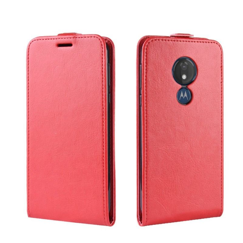 Cover voor Motorola Moto G7 Power Folio-hoesje Kunstleer Verticaal