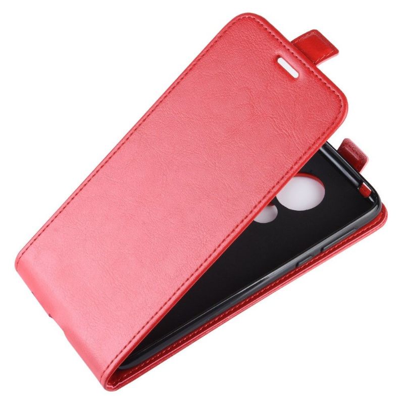 Cover voor Motorola Moto G7 Power Folio-hoesje Kunstleer Verticaal